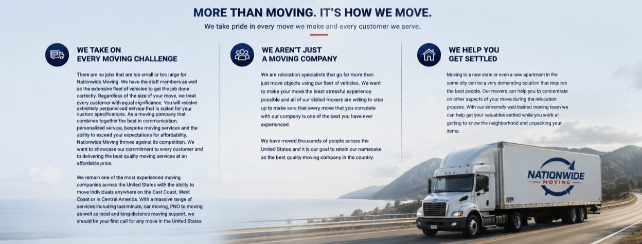 Nationwide Moving | Home